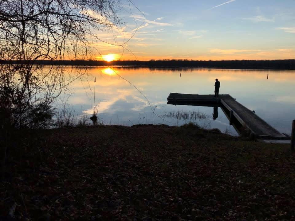 Itawamba County Mississippi - Sunset on Tennessee Tombigbee Waterway